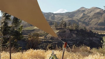 CARPA REFUGIO | Bathroom | Separate bathtub and shower, rainfall showerhead, hair dryer, towels