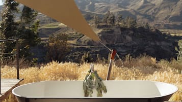 Baignoire et douche séparées, douche à « effet pluie », sÚche-cheveux