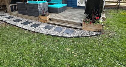 One-of-a-kind cottage steps from Lake Huron!