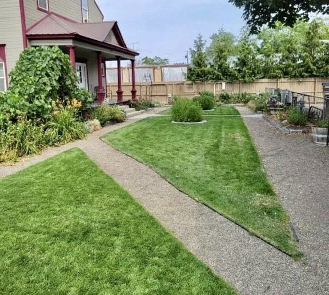 Overnattingsstedets uteområder