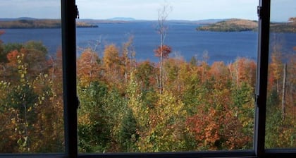 Tomhegan Cabin Overlooking Moosehead Lake