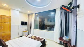 Dobbeltrom for 1 person – basic | Skrivebord, lydisolert, strykejern/-brett og wi-fi (inkludert)