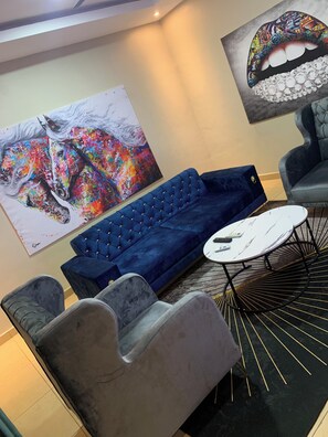 Living area - Magic City Apartment (Kasoa)