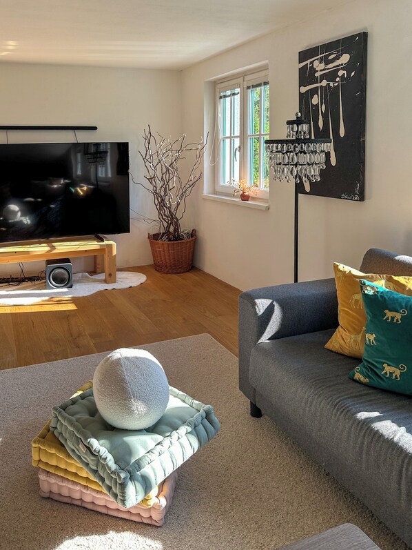 تلفزيون ذكي، مدفأة، كُتُب