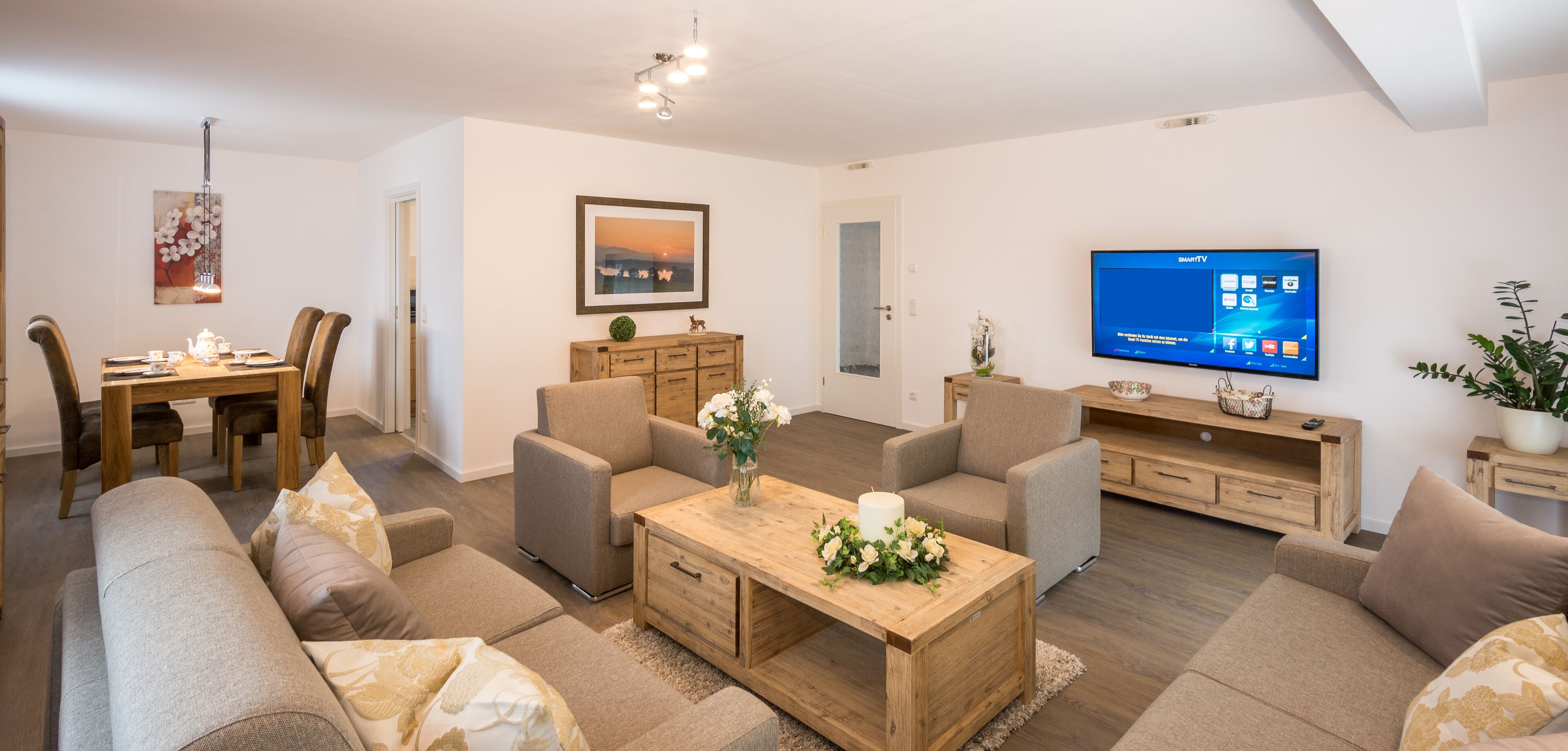 Grand Suite, 2 Bedrooms, Ground Floor | Living area