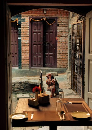 Restaurant - Manju Baha Hotel (Bhaktapur)