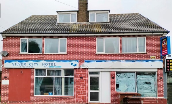 Façade de l’hébergement