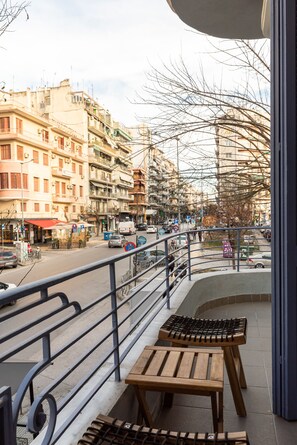 City-Apartment | Ausblick vom Zimmer