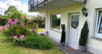 Ferienhaus Rhönschön mit Blick auf die Wasserkuppe