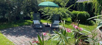 Ferienhaus Rhönschön mit Blick auf die Wasserkuppe