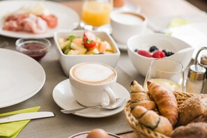 Frokostbuffé er inkludert hver dag
