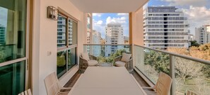 Deluxe Apartment | Terrace/patio - Condo & Pool in New North by FeelHome (Tel Aviv)