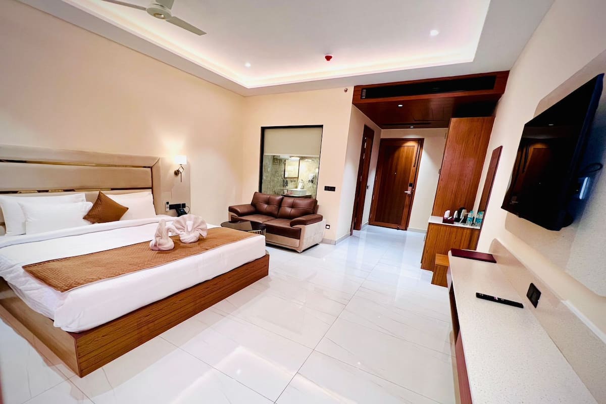 Ropa de cama de alta calidad, minibar, escritorio y wifi gratis