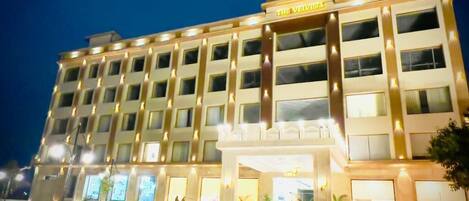 Fassade der Unterkunft