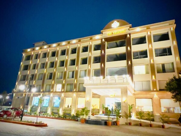 Fassade der Unterkunft