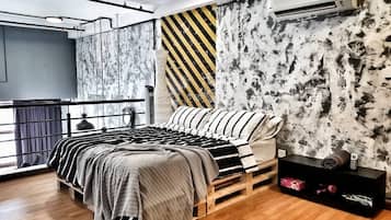 2 habitaciones, tabla de planchar con plancha, wifi y ropa de cama