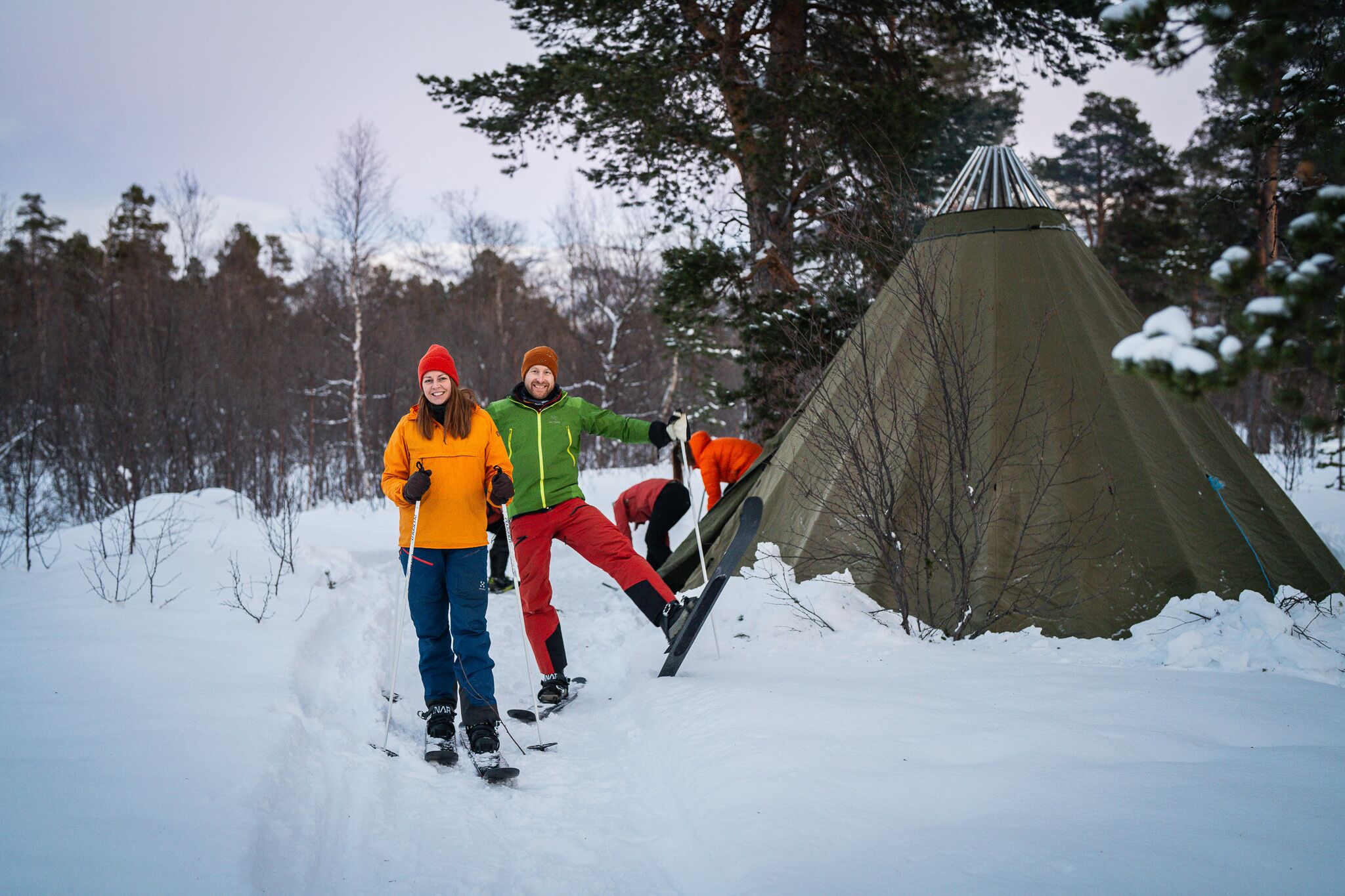 Snowshoeing