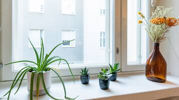 City Apartment | Premium bedding, individually decorated, individually furnished