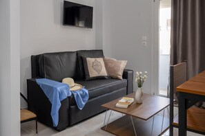 Living area - Sun City Apartments by Estia (Agios Nikolaos)