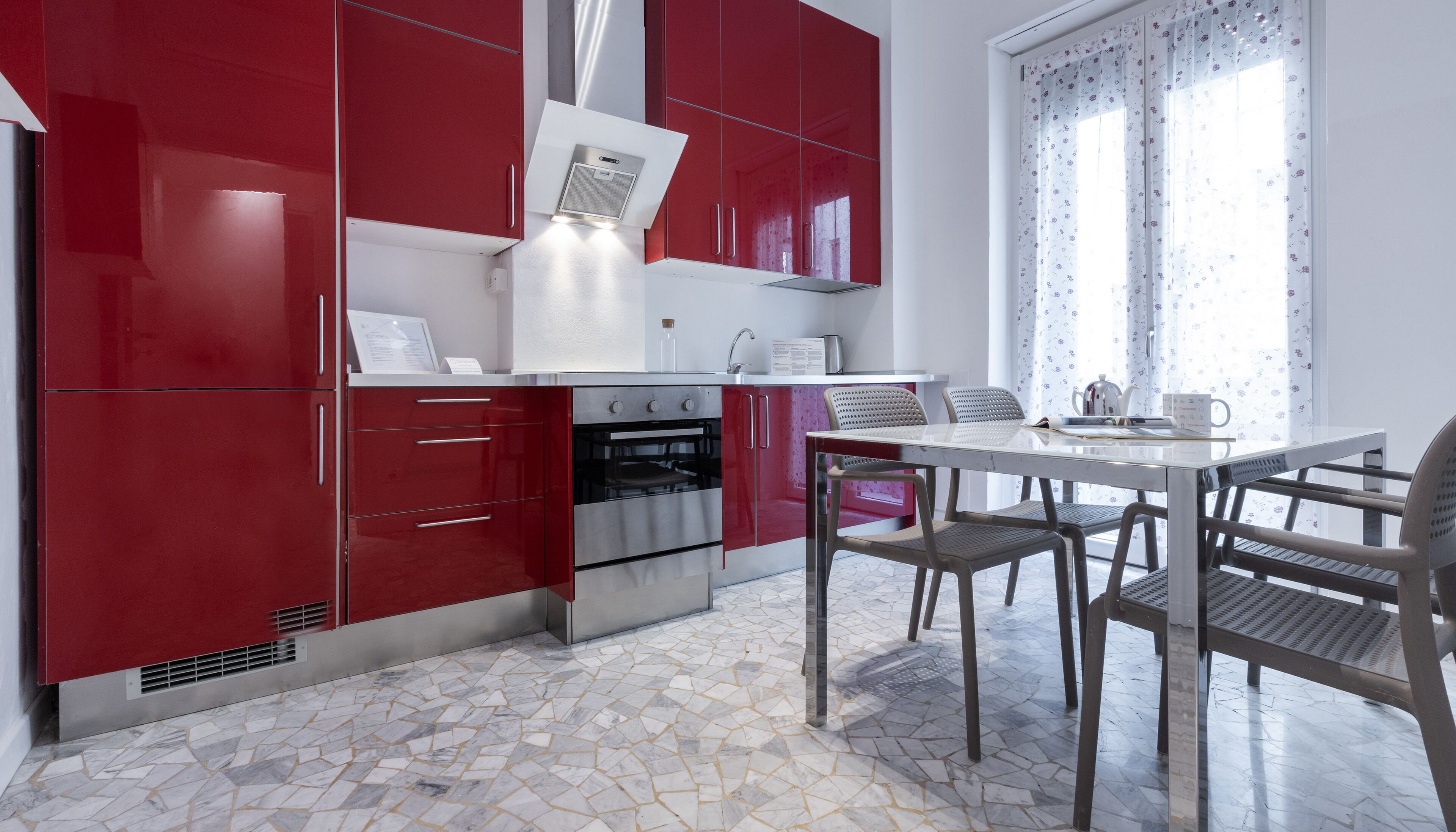 Appartamento (1 Bedroom) | Cucina privata | Microonde, forno, piano cottura, lavastoviglie