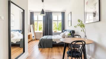 City appartement | 1 slaapkamer, individueel gedecoreerd, individueel gemeubileerd