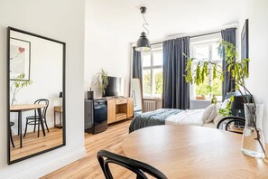 Leilighet – city | 1 soverom, individuelt dekorert og individuelt innredet