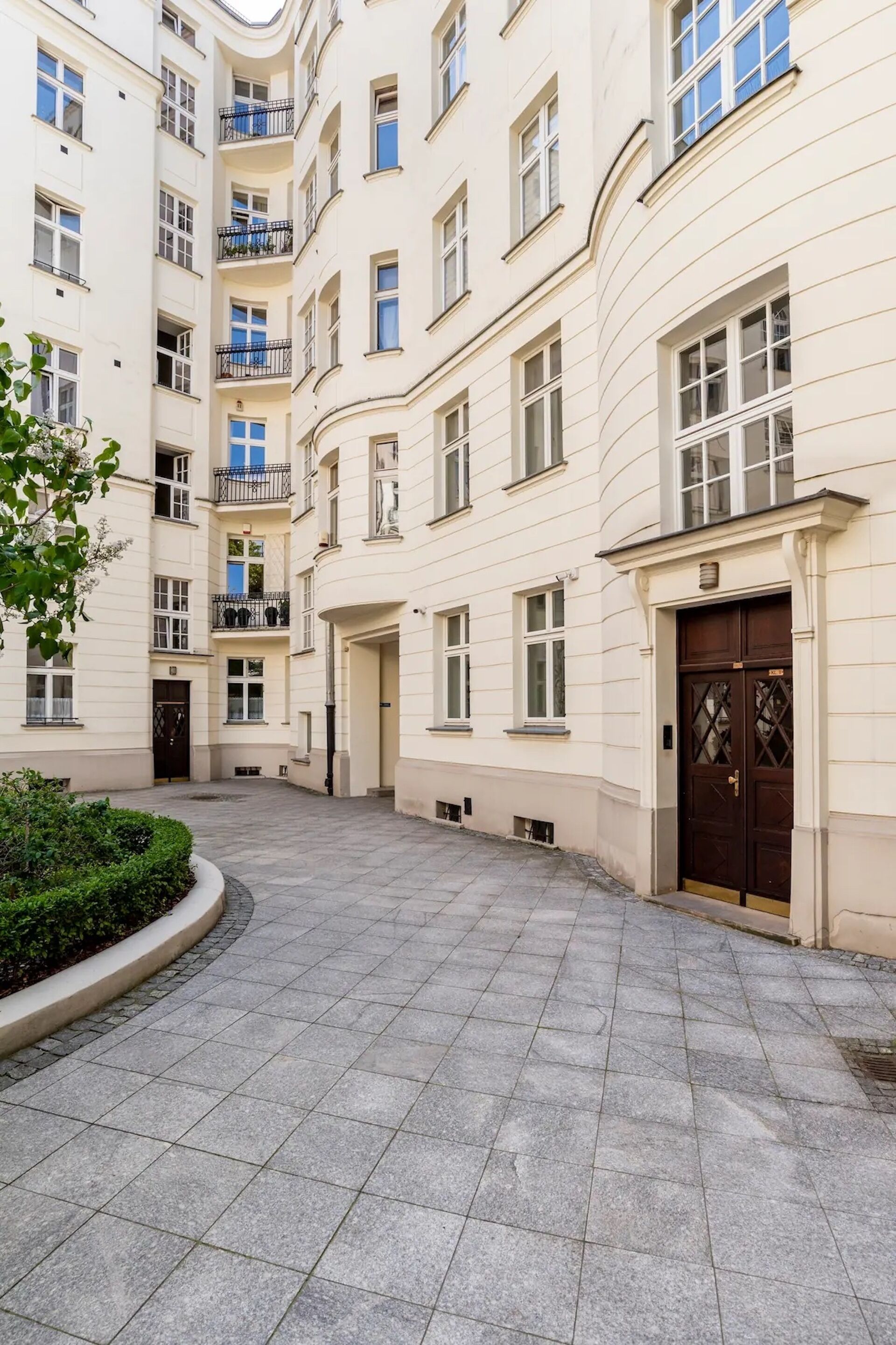 City appartement | Terras