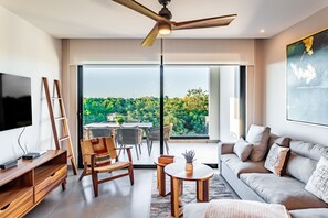 Living area - Casa Bonita 2 Bedroom Apts by RedAwning (Playa del Carmen)