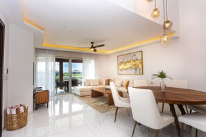 Apartment, 2 Bedrooms | Dining - Casa Diva Stunning PH Ocean View 2 bedroom & Office At Mareazul 2 Apts by RedAwning (Playa del Carmen)