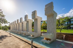 شقة - غرفتا نوم | 2 عدّة غرف نوم ومكتب ومساحة عمل للكمبيوتر المحمول ومكواة/لوح كي