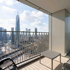 Apartment, Smoking | 3 bedrooms - Regal 3BR Maid w Burj Khalifa View Balcony (Dubai)