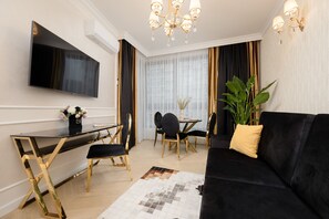 Living room - Stylish Grzybowska Apartment by Renters (Warsaw)