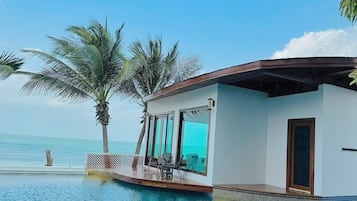 Cabana Front Beach Suite | Ilmaiset minibaarituotteet, tallelokero huoneessa