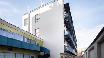 Fassade der Unterkunft