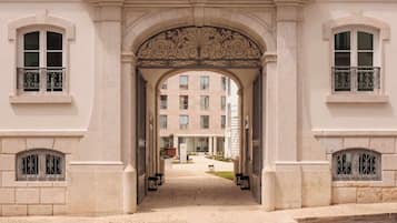 Entrada de la propiedad