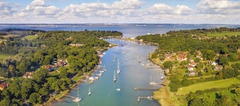 Stunning property and location with fabulous views overlooking Wootton Creek.