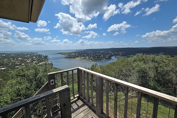 Enjoy Lake Buchanan and the Hill Country from a bird's eye view.