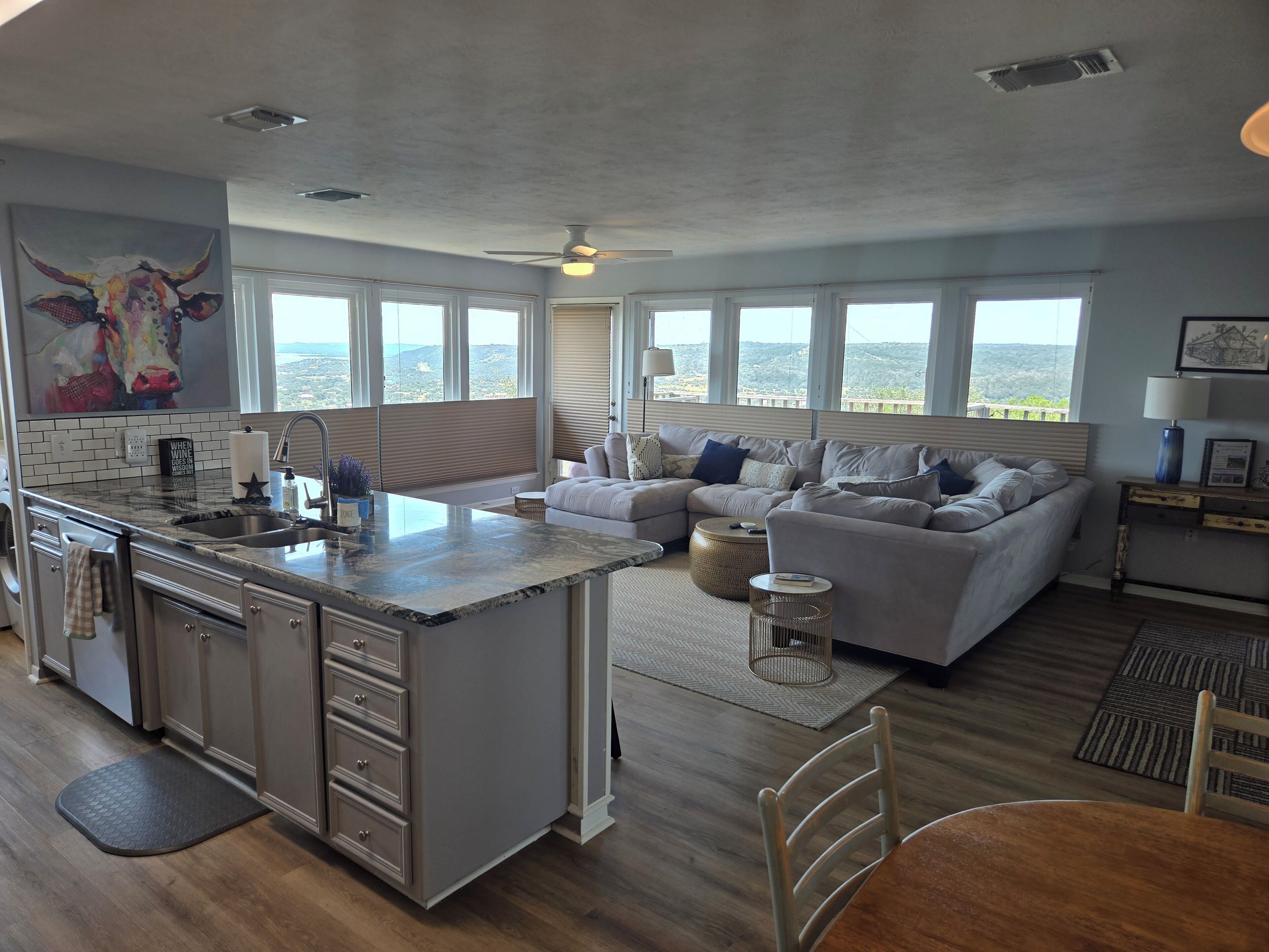 Smart TV, video games, books, video library