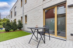 Outdoor dining - City-apparte Boarding -einzel-studios- Grenznähe NL (Gronau (Westfalen))