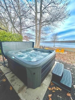 Terrace/patio - The Cove Home (Jemseg)