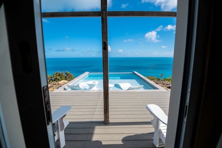 Outdoor pool. Oceanview Glamping @ Punta Flamenco, Culebra, Puerto Rico