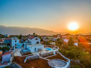 Exterior - Panoramic Sea View 3-bedroom historic old mill Villa (Chania)