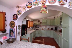 Fridge, microwave, oven, stovetop - Beautiful villa just minutes from the sea (Marina di Ardea)
