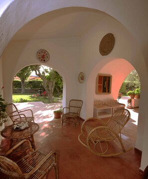Terrace/patio - Beautiful villa just minutes from the sea (Marina di Ardea)