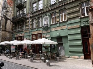 Servei de restauració a l'aire lliure