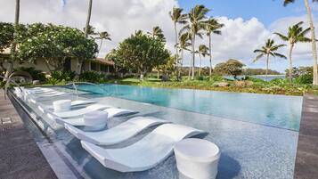 5 ulkouima-allasta, maksullisia cabañoita, aurinkovarjoja