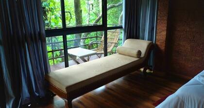 Kerala Traditional Villa with Private Balcony