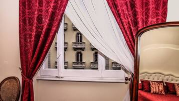 Byutsikt fra overnattingsstedet