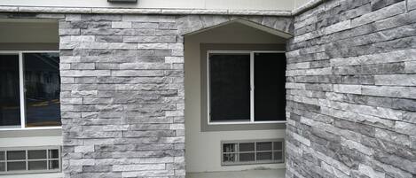 Façade de l’hébergement