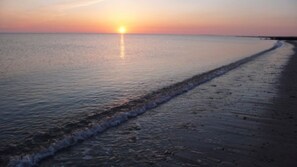 Tæt på stranden